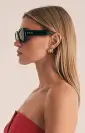 Banbé Eyewear The Illiana Sunglasses ~ Black(OS)