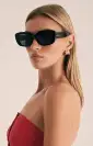 Banbé Eyewear The Illiana Sunglasses ~ Black(OS)