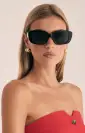 Banbé Eyewear The Illiana Sunglasses ~ Black(OS)