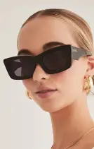 Banbè Eyewear The Kaia Sunglasses ~ Black(OS)