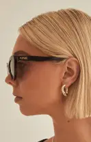 Banbè Eyewear The Ward Sunglasses ~ Black(OS)
