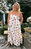 Long Weekend Maxi Dress ~ Shell Linen(XS)
