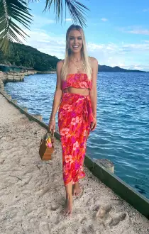 Wrap Me Up Skirt ~ Maui Mai Tai(XS)