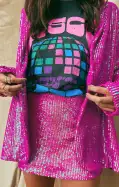 Travis Tee ~ Disco Graphic(XS)