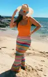 Sunshine Tienda Sandra Palm Hat ~ Rainbow(XS/S)