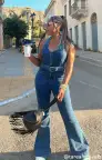 Fort Worth Jumpsuit ~ Ridge Blue(XS)