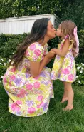 Smitten Midi Dress ~ Blooming Tulips(XS)