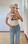 Liv Tee ~ Desert Saloon Graphic(XS)