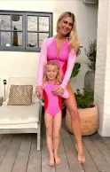 Surfside One Piece ~ Pink Pop Scrunch(XS)