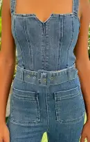 Crossroads Jumpsuit ~ Sky Rider(XS)