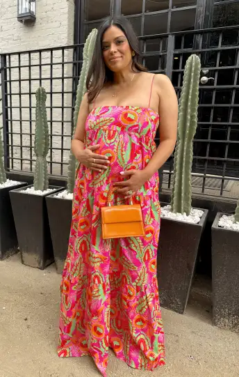 Long Weekend Maxi Dress ~ Paradise Palms(XS)