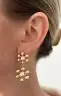 ALV Jewels Flower Lover Drop Studs ~ Gold(OS)