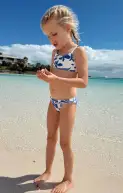 Little Annie Bikini ~ Santorini Contour Scrunch