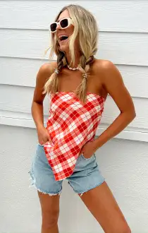 Jayde Scarf ~ Picnic Plaid