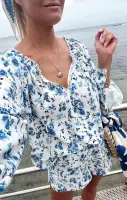 Kinsley Top ~ Blue Bliss(XS)