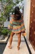 Sure Thing Mini Dress ~ Wavy Sequins(XS)