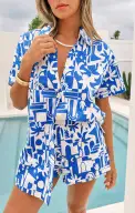 Russell Shorts ~ Santorini Escape(XS)
