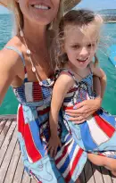 Mallory Mini Dress ~ Anchors Away(XS)