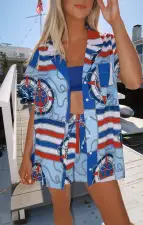 Home and Away PJ Set ~ Anchors Away(XS)