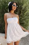 Avery Mini Dress ~ Adorning Lace White(XXS)