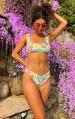 Wave Bottom ~ Petal Pop Rib(XS)