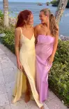 Taylor Tube Dress ~ Lilac Luxe Satin(XS)