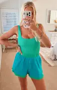 Hendrix Dolphin Shorts ~ Sea Colorblock Gauze(XS)