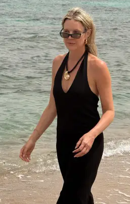 Kate Halter Dress ~ Black Knit(XS)