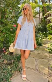 Birmingham Dress ~ Clear Skies(XS)