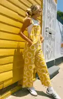 Marfa Overalls ~ Paradise Sun Denim(XS)