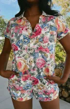 Range Romper ~ Dusty Meadows Denim(XS)