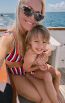 Lil Dude Shorts ~ Americana Stripe Micro Rib(1T)