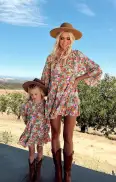 Viola Mini Dress ~ Wild Flora(XS)