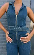 Jacksonville Jumpsuit ~ Thunder(XS)