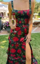 Lady Corset Dress ~ Send Me Roses(XS)