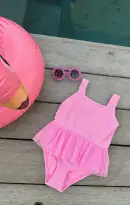 Tiny Dancer One Piece ~ Bubblegum Scrunch(1T)