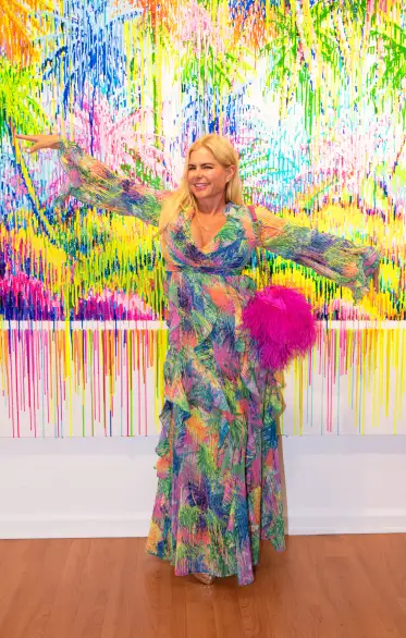 Jenny Ruffle Maxi Dress ~ Everhart Palms(XS)
