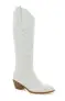 Billini Urson Wide Calf Boot ~ White(6)
