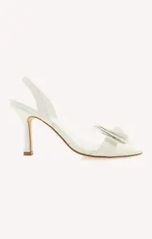 Billini Valko Rose Heel ~ White(6)