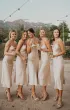 Verona Cowl Dress ~ Champagne Luxe Satin(XXS)
