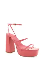 Billini Vincija Platform Heel ~ Coral Patent(6)