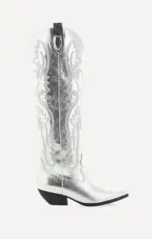 Billini Wilden Cowboy Boot ~ Silver(6)