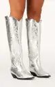 Billini Wilden Cowboy Boot ~ Silver(6)