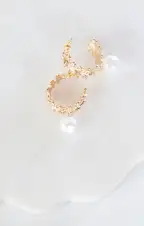 Zana Hoop Earrings ~ Gold(OS)