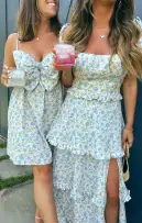 Best Bow Dress ~ Charming Rose(XXS)