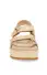 Steve Madden Bigmona Platform Sandal ~ Natural(6)