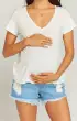 Maternity Cabo Shorts ~ Tide(XS)