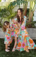 Birdie Maxi Dress ~ Flower Market(XS)