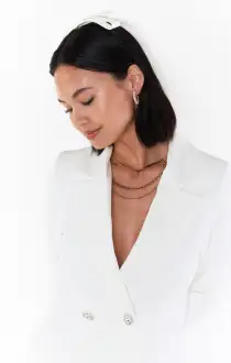 Ari Bow Veil ~ White(OS)