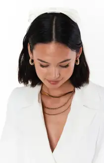 Ari Bow Veil ~ White(OS)